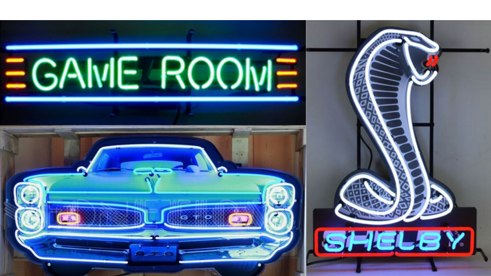 Garage Art Neon Signs
